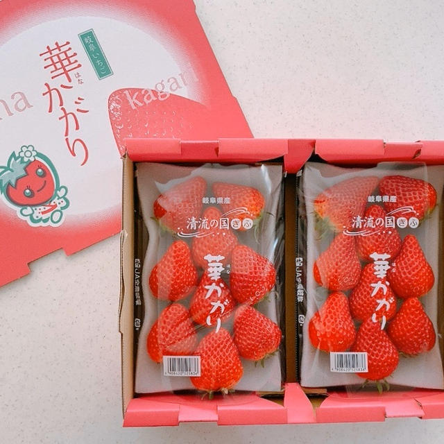 岐阜高級いちご華かがり♡口溶け◎米粉のガトーショコラ