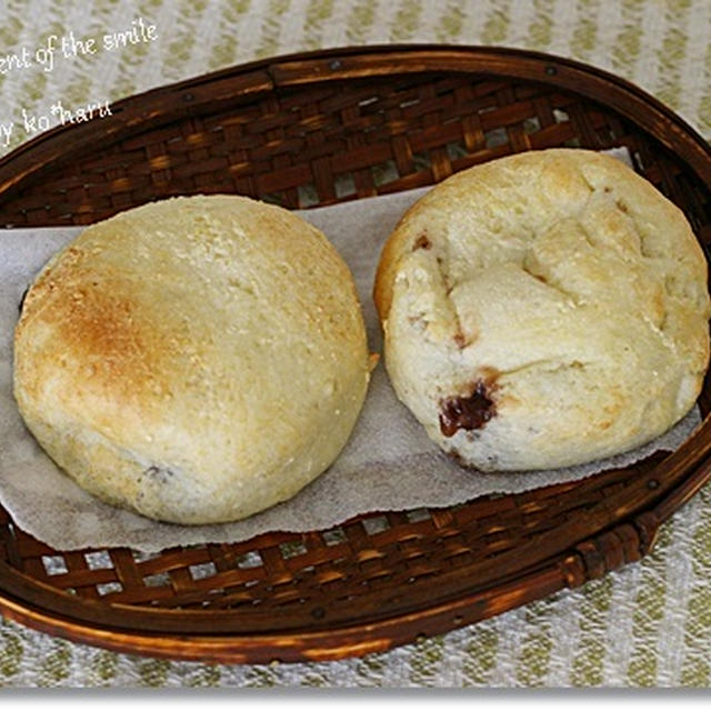 お餅でパン作り