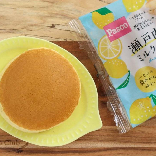 ＊【Pasco】新商品♡瀬戸内レモン＆ミルクのパンケーキ＊