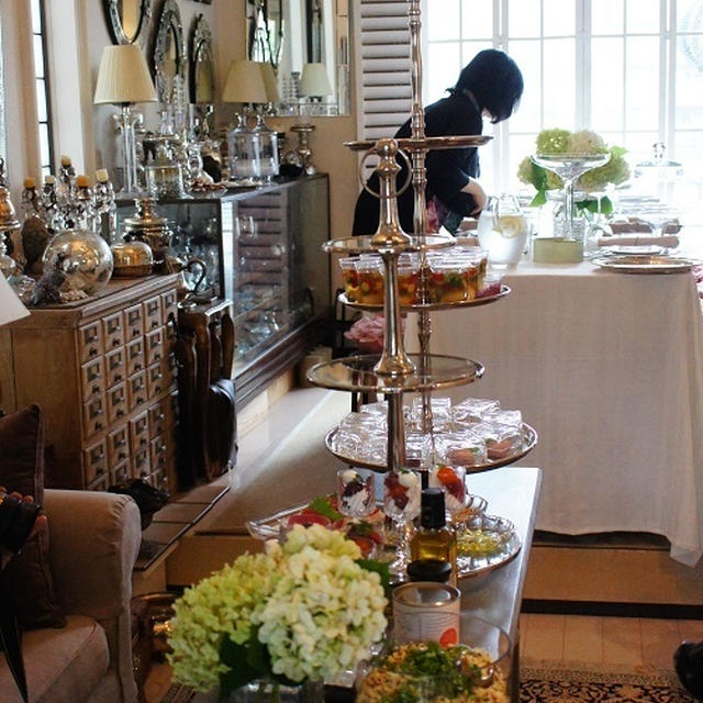 テーブルとインテリア♡Potluck　Party＠Lebonbon　