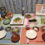 大和芋のエノキ入り海苔巻き揚げ&タケノコ寿司