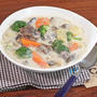 ルーなしで簡単！牛肉と4種のきのこの味噌クリームシチュー