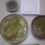 烏賊と野菜の旨煮　Simmered vegetables and squid.