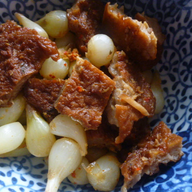 生のらっきょうで！柚子胡椒のさっと煮★