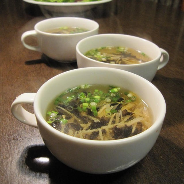 鹿肉の中国風スープ＆塩麹漬け焼き