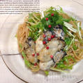 少ない牡蠣の量でも牡蠣感UP♪〜牡蠣と水菜のパスタ by SHIMAさん