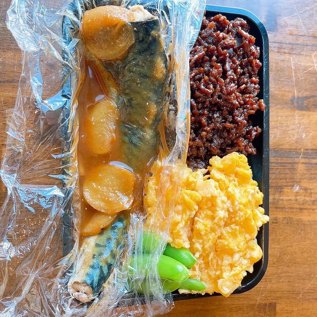 サバの味噌煮弁当です！！