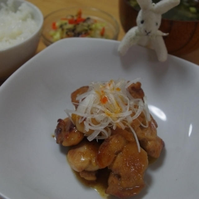 鶏肉のレモン照り焼き☆