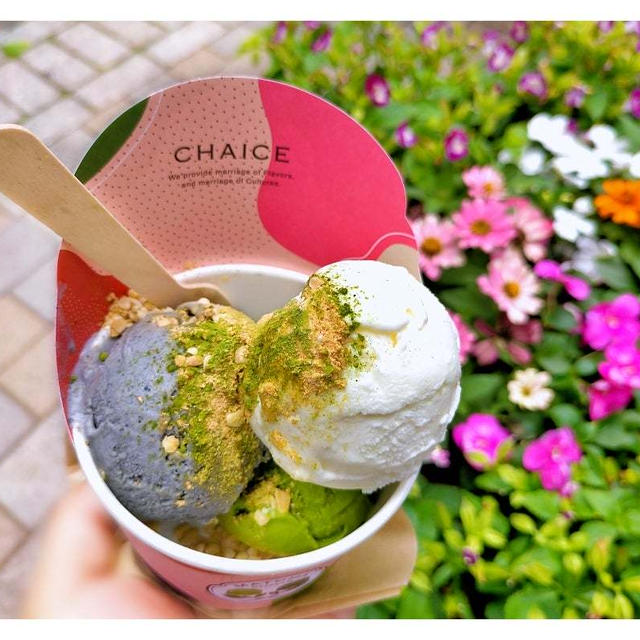 和素材を楽しむアイスクリーム屋さん「CHAICE（チャイス）自由が丘店」