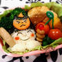 鬼のお面と金棒の女の子のお弁当☆キャラ弁