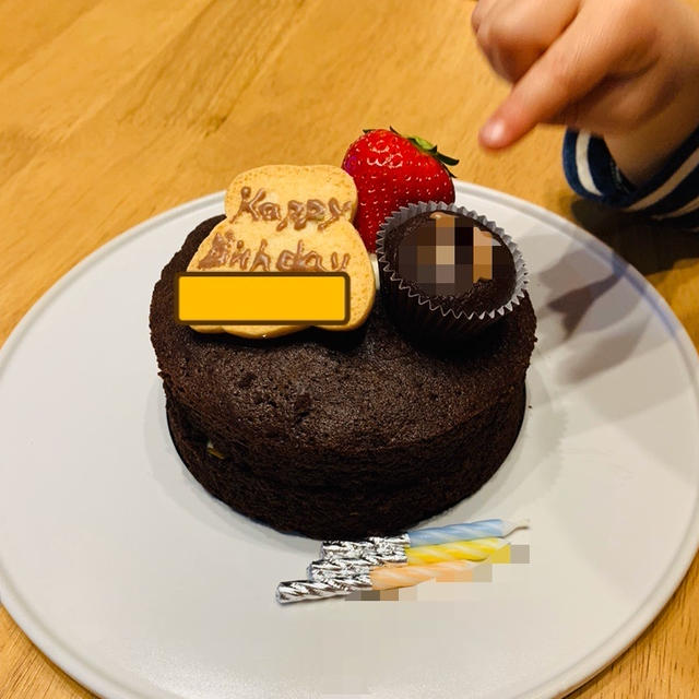 【誕生日2】何が入ってるでしょう？？チョコケーキ