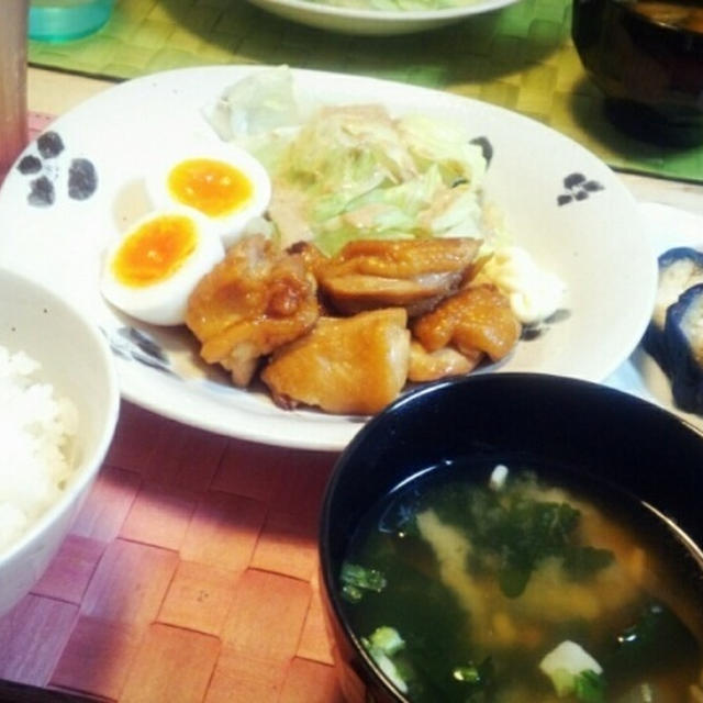 ある日の晩御飯。