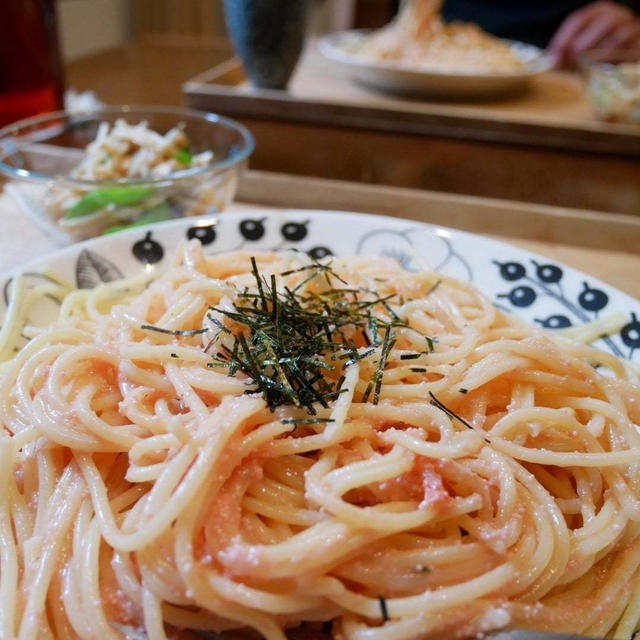 マ・マーTHE PASTA和風たらこ#本日のおうちごはん