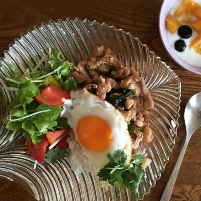 料理通信のガパオを作ってみた