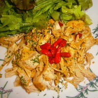 スパイスブログ　　パクチーたっぷり中華チキン