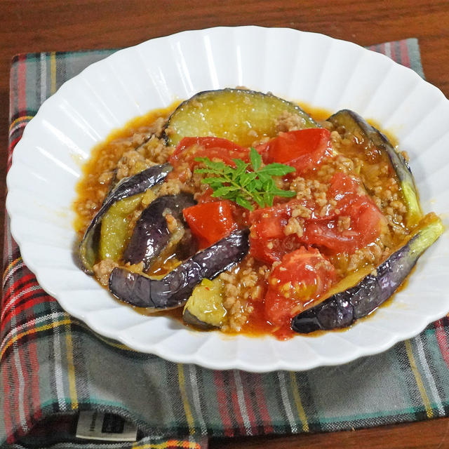 瑞々しさ倍増！とろとろ水茄子とトマトの麻婆レシピ