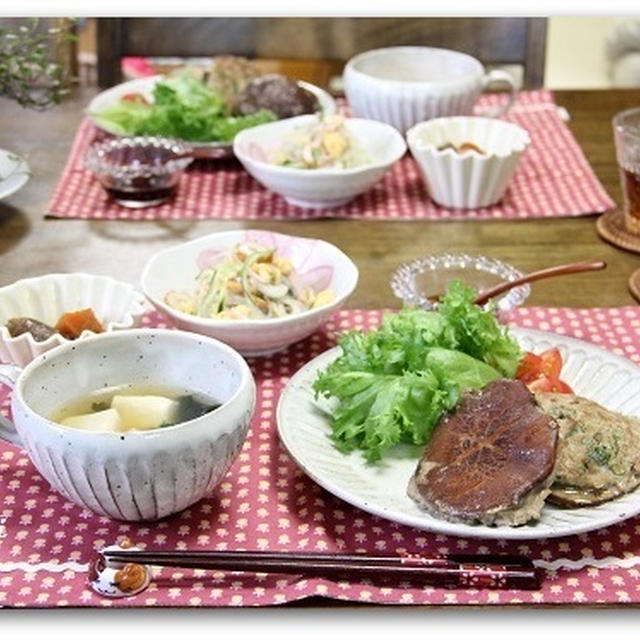 不ぞろいだけど・・・しいたけの肉詰め焼きは美味しい～