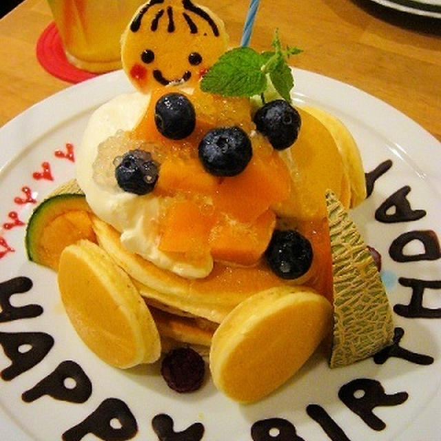 バースデーパンケーキ2011♪@voivoi