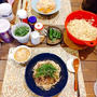 （温）ポトフのスープパスタと（冷）ゆかりとシソのパスタ