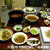 5/17の晩ごはん　なすとチキンのレッドカレーと豆カレー♪♪ビールがすすみまして(^^ゞ