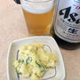 布施の「ヒザキ酒店」で休憩中