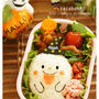 ハロウィン♪おばけちゃんのお弁当（キャラ弁）