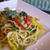 まろやかジェノベーゼで夏野菜のパスタ！