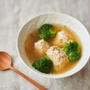 【糖質オフレシピ】ふわふわ鶏団子とブロッコリーの和風スープ