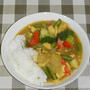 冬瓜と高野豆腐のカレー