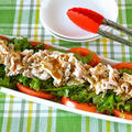 How to Make Shabu Shabu Salad with Umeboshi Olive Oil Wafu Dressing  - Video Recipe by ochikeronさん