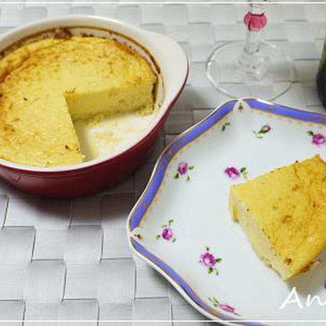 ☆ラ・フランスのベークドチーズケーキ☆