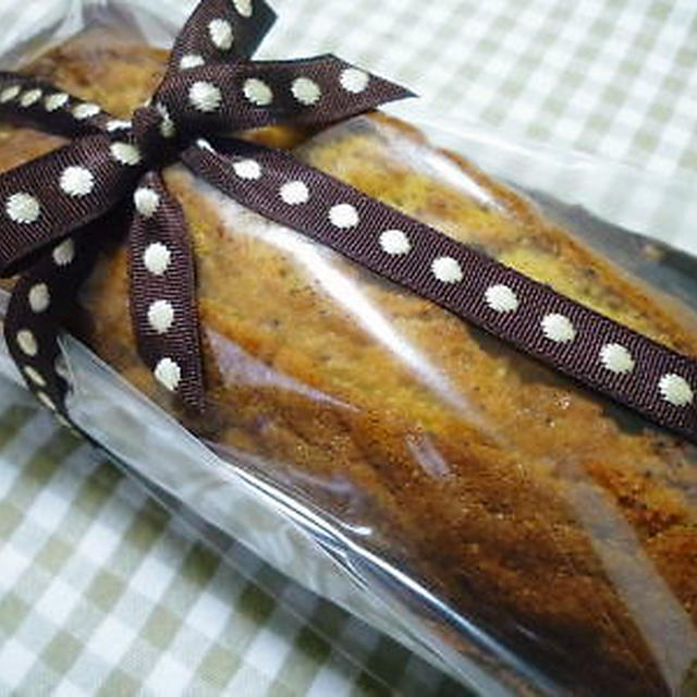 お礼のパウンドケーキ☆