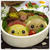 【簡単キャラ】豆しばシリーズより ベビしばのお弁当。