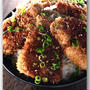 メシ通『魚介を使った簡単レシピ 』☆ 鰤をオーブントースターでカツに！ソースカツ丼に！