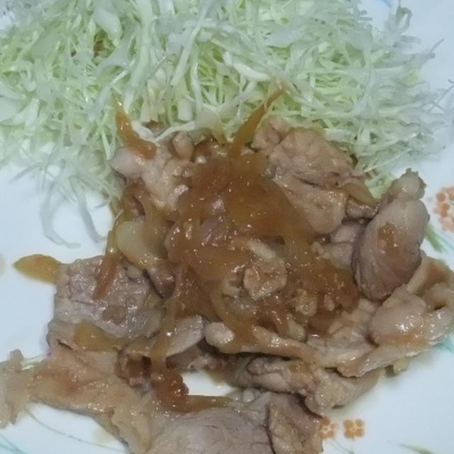 豚の生姜焼き