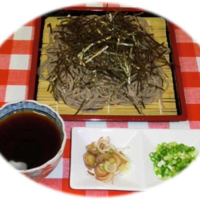 ランチは笊蕎麦