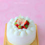 Birthday cake with 蝶々♪