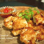 鶏むね肉のパン粉焼き★トマトの甘酢だれ添え