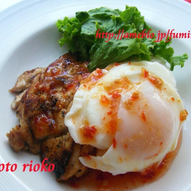 ●スイートチリチキン丼●
