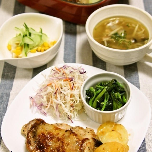 鶏肉のローズマリーマリネオーブン焼き