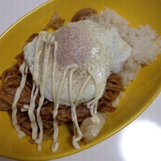 朝焼きそば