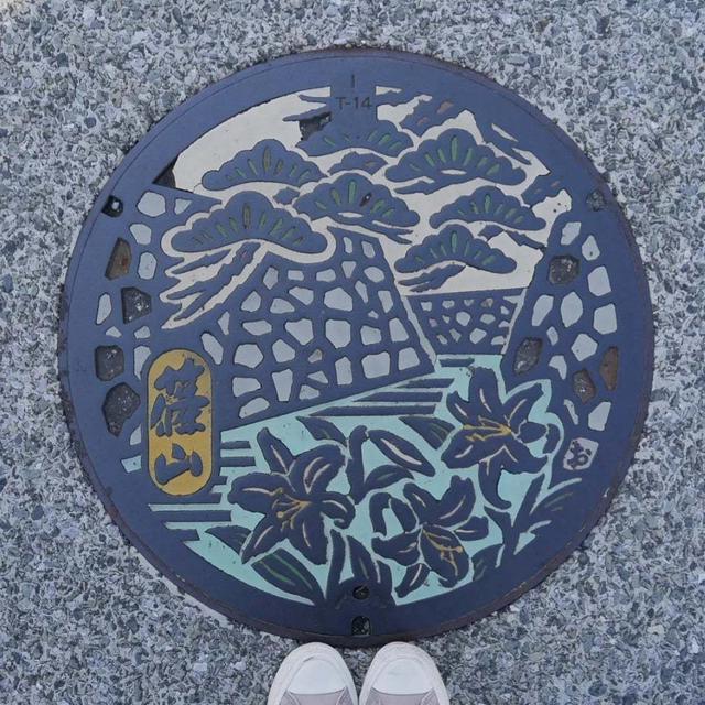 丹波篠山市でマンホールウォッチング♪