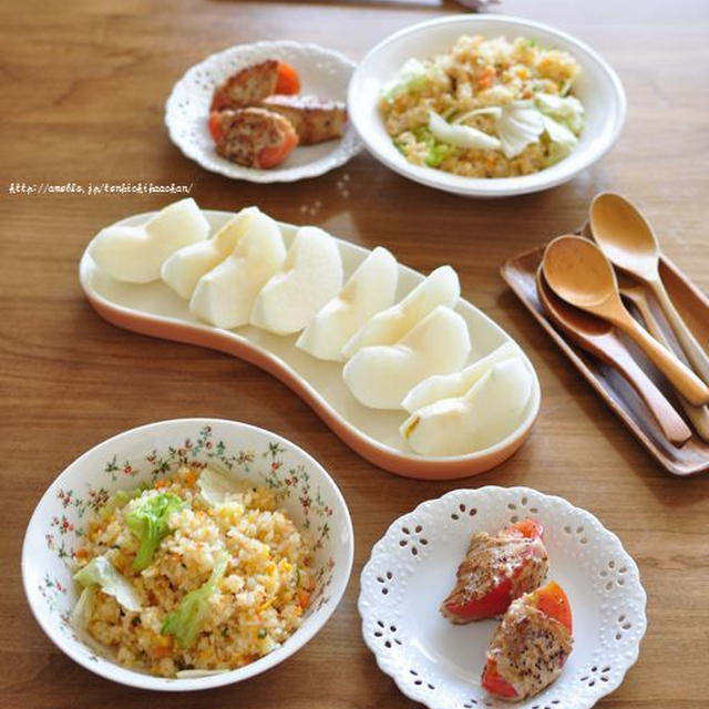 こだわりの食材で夏休みのある日のランチ～(*´∀｀*)