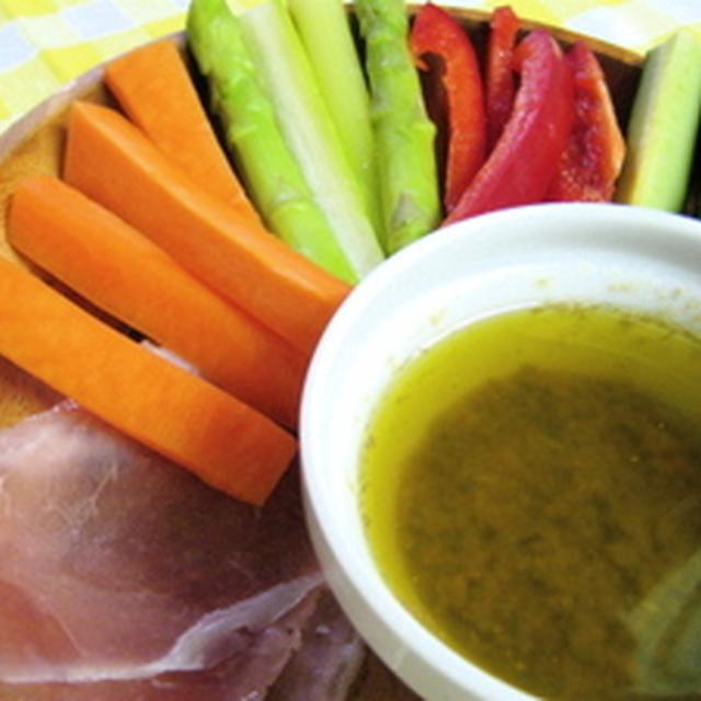 野菜をたっぷり☆バーニャカウダ