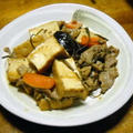 豚肉と厚揚げのピリ辛炒め