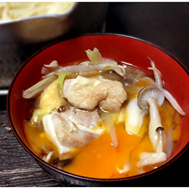 水炊き・たまごポン酢