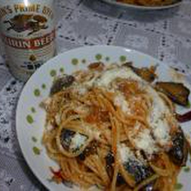 トマトクリームパスタ