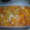 屑野菜で野菜スープ