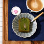 甘納豆の抹茶ケーキ