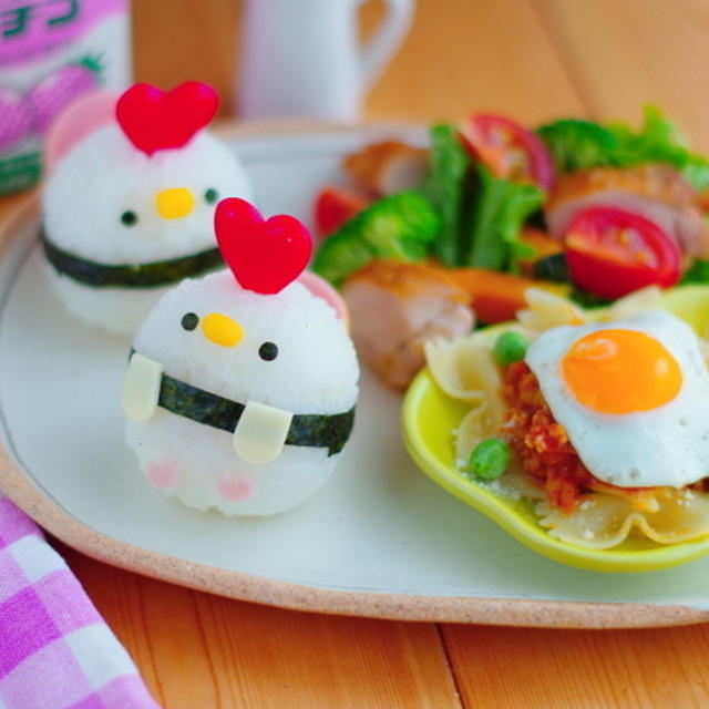 おんぶひよこちゃんのお子様ランチ